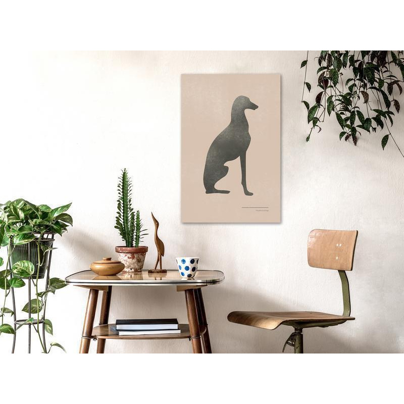 61,90 € Tablou - Calm Greyhound (1 Part) Vertical