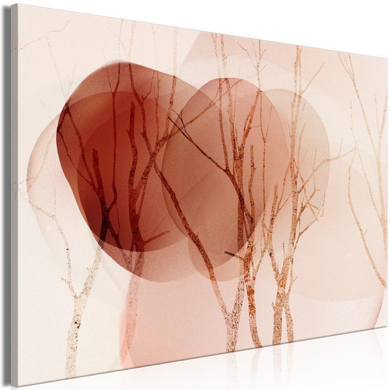 31,90 € Canvas Print - Setting Glow (1 Part) Wide