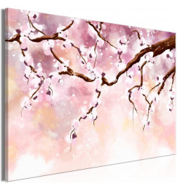 Schilderij - Cherry Blossoms (1 Part) Wide