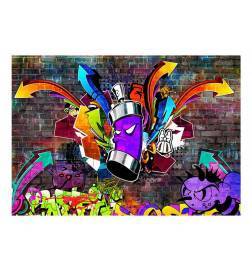 Wallpaper - Graffiti: Colourful attack