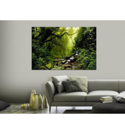 Canvas Print - Waterfall in the Forest