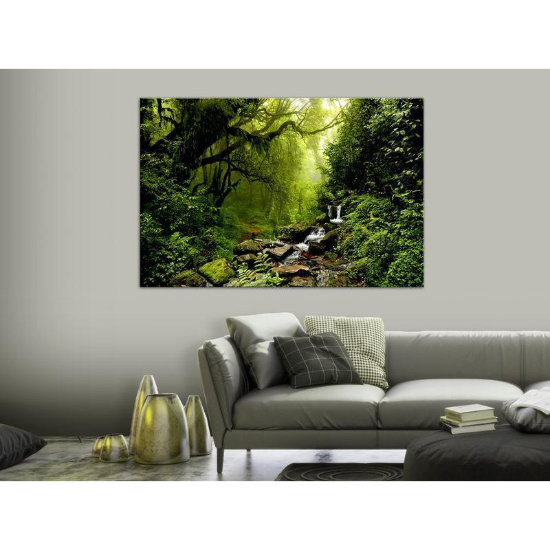 31,90 € Canvas Print - Waterfall in the Forest
