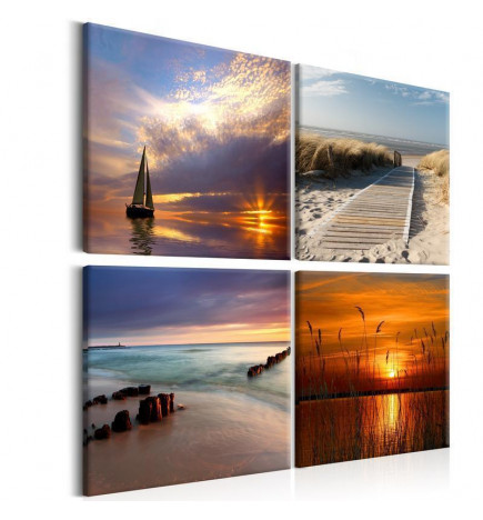 56,90 € Canvas Print - From Dusk to Dawn