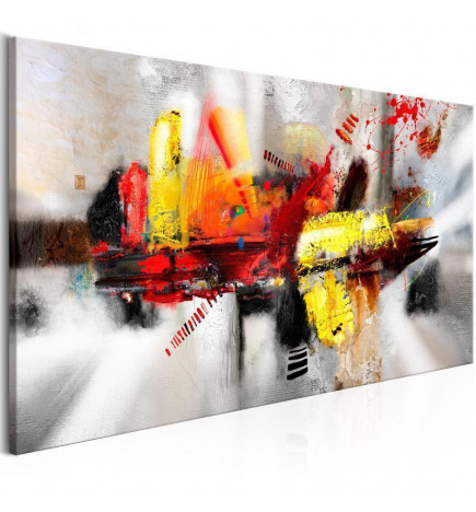 Canvas Print - Hit and Sunk