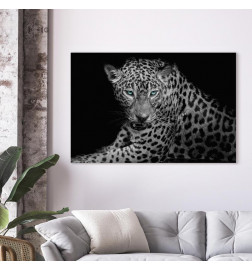 Quadro - Leopard Portrait (1 Part) Wide