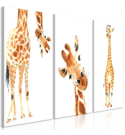 Quadro - Funny Giraffes (3 Parts)