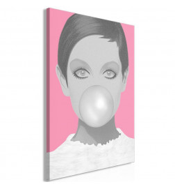 Schilderij - Bubble Gum (1 Part) Vertical