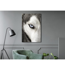 Canvas Print - Dogs Look (1 Part) Vertical