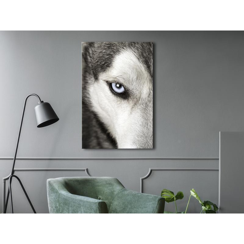 61,90 € Canvas Print - Dogs Look (1 Part) Vertical