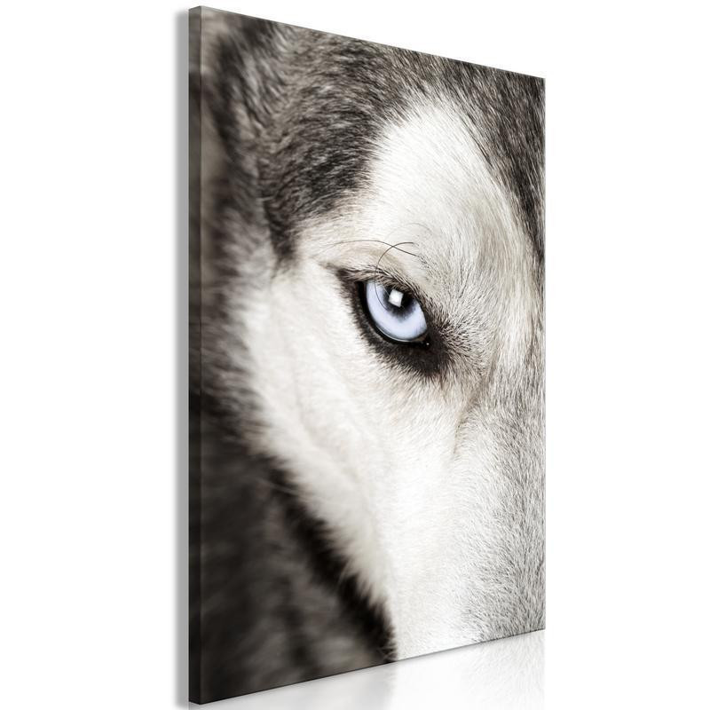 61,90 € Canvas Print - Dogs Look (1 Part) Vertical
