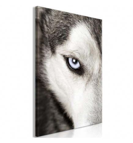 Canvas Print - Dogs Look (1 Part) Vertical