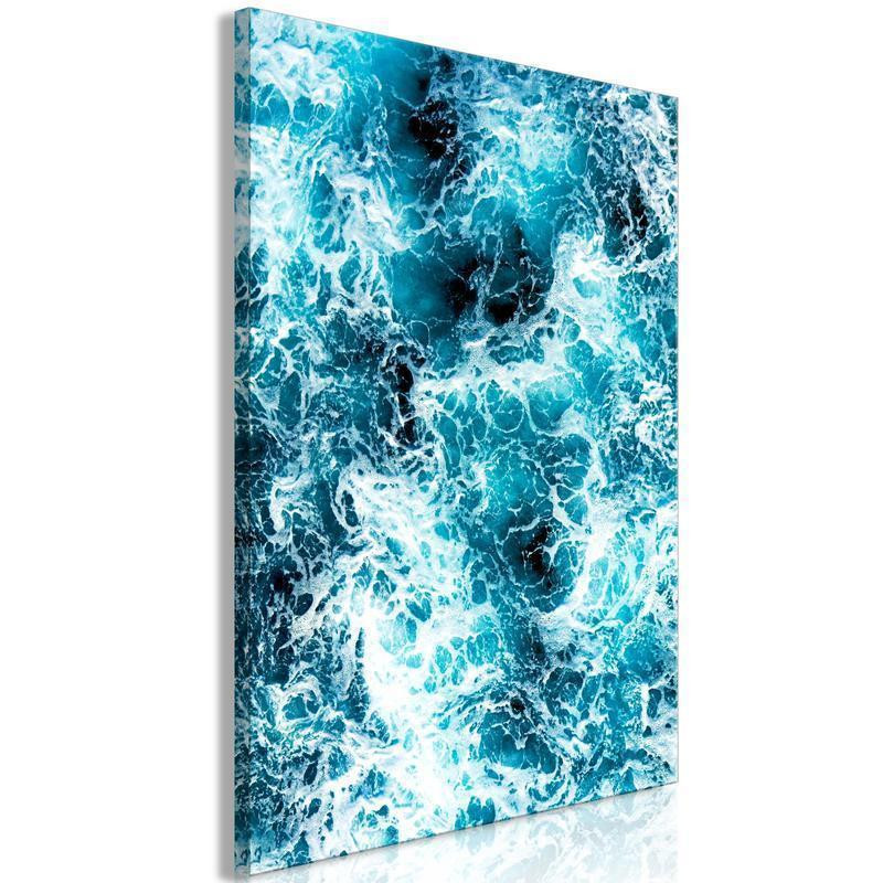 61,90 € Canvas Print - Sea Currents (1 Part) Vertical