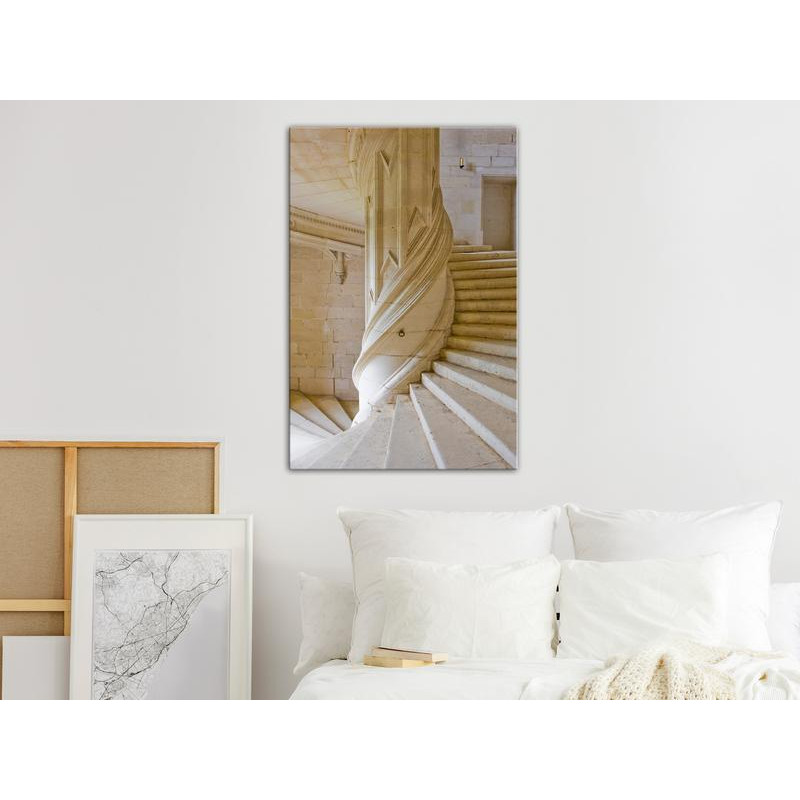 61,90 € Canvas Print - Stone Stairs (1 Part) Vertical