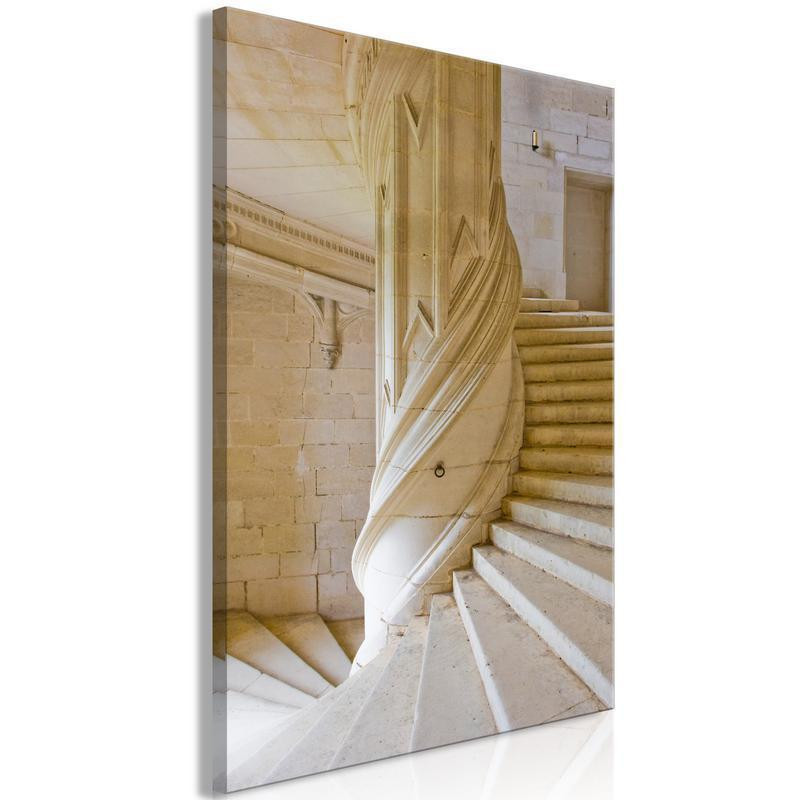 61,90 € Schilderij - Stone Stairs (1 Part) Vertical