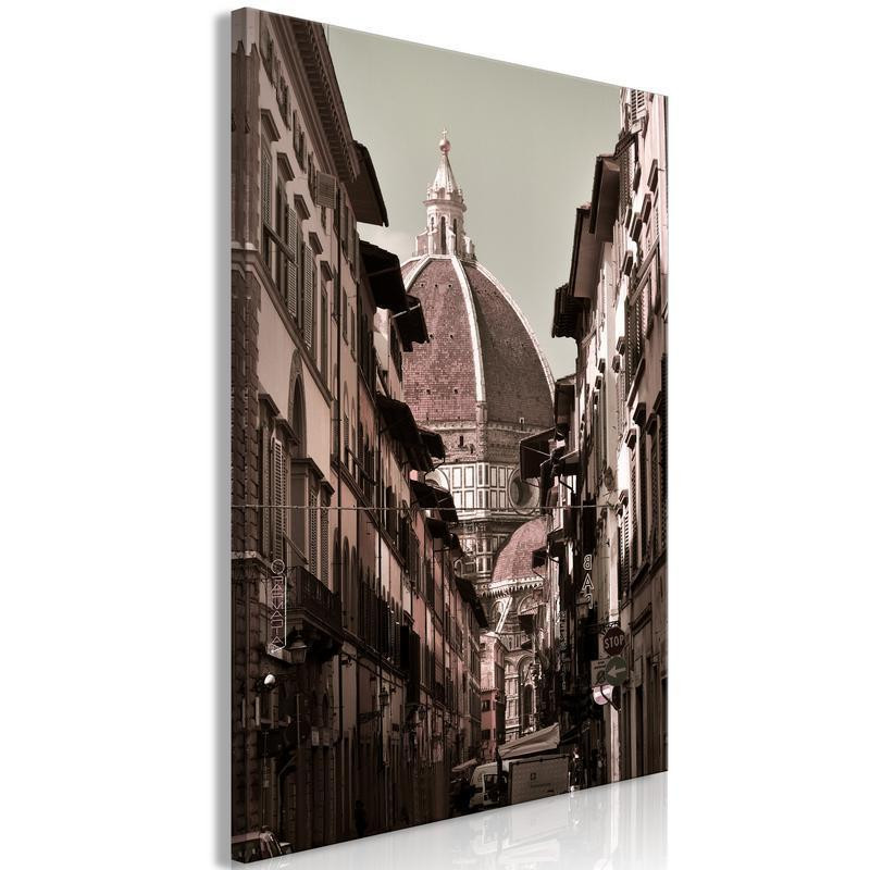 61,90 € Schilderij - Florence (1 Part) Vertical
