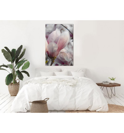 61,90 € Canvas Print - Herald of Spring (1 Part) Vertical