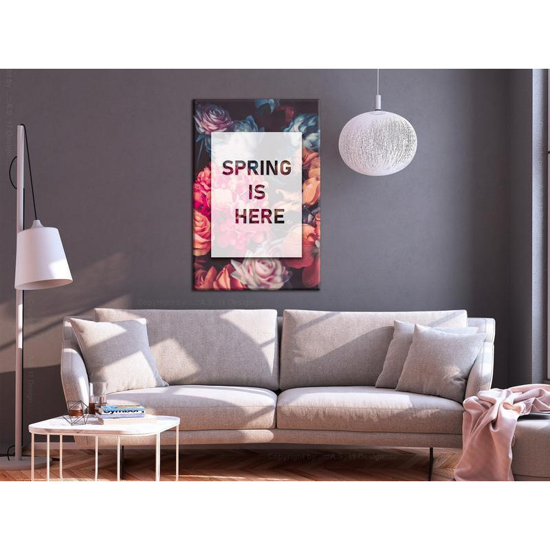 31,90 € Schilderij - Spring Is Here (1 Part) Vertical