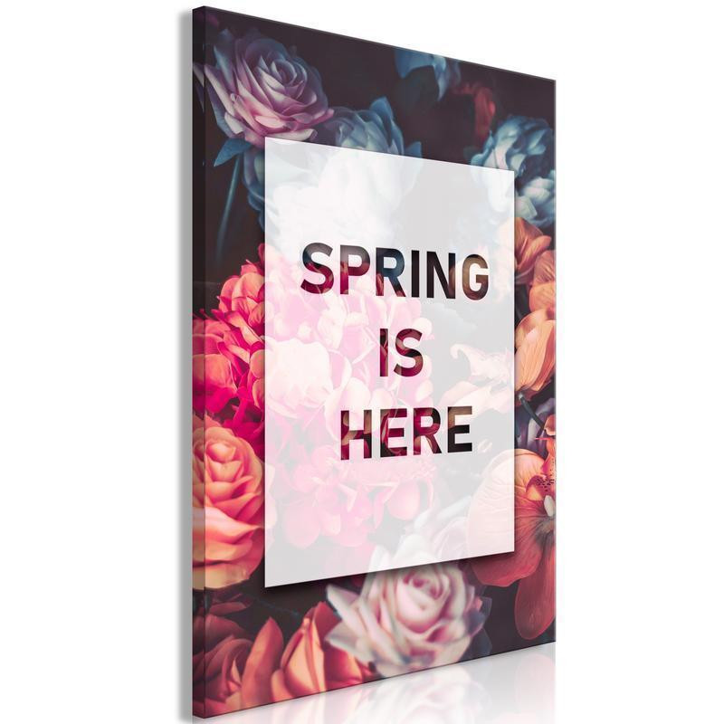31,90 € Leinwandbild - Spring Is Here (1 Part) Vertical