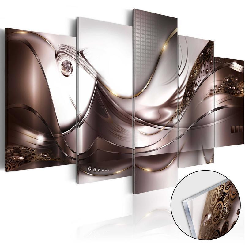 127,00 € Akrilo stiklo paveikslas - Golden Storm