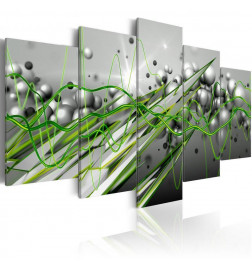 Afbeelding op acrylglas - Green Rhythm