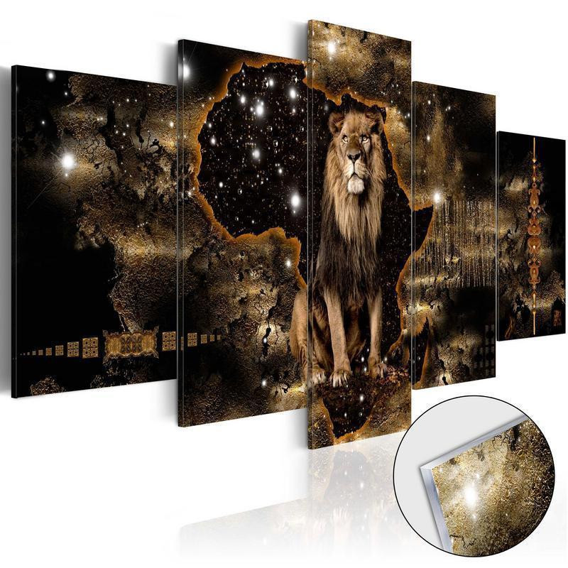 127,00 € Slika na aktilnem steklu - Golden Lion