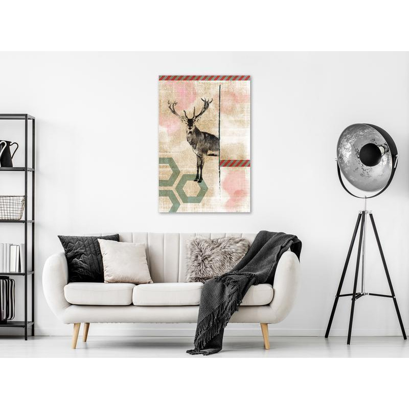 61,90 € Schilderij - Lost Deer (1 Part) Vertical