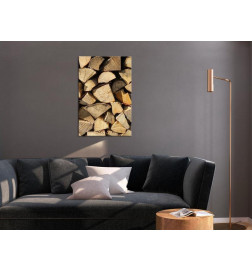 61,90 € Schilderij - Beauty of Wood (1 Part) Vertical