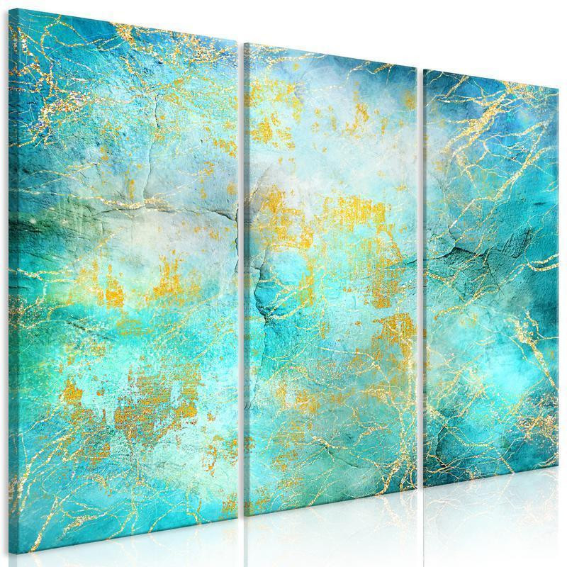 61,90 € Schilderij - Emerald Ocean (3 Parts)