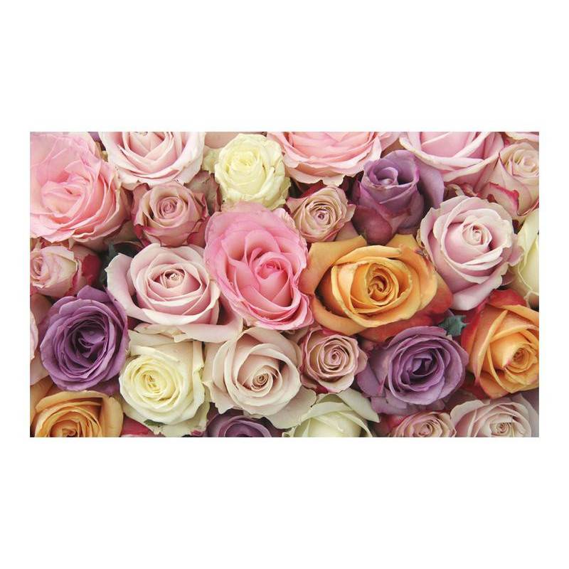 96,00 €Fotomurale con le rose colorate - cm. 450x270 - arredalacasa
