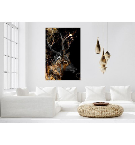 Canvas Print - Treasure of the Woods (1 Part) Vertical