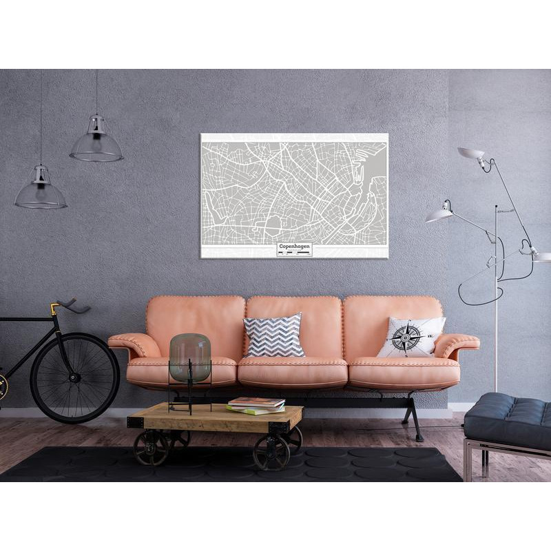 31,90 € Canvas Print - Capital of Denmark (1 Part) Wide