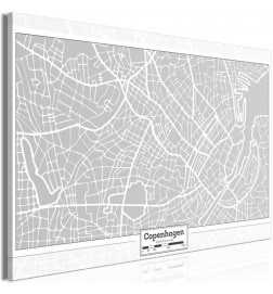 Canvas Print - Capital of Denmark (1 Part) Wide