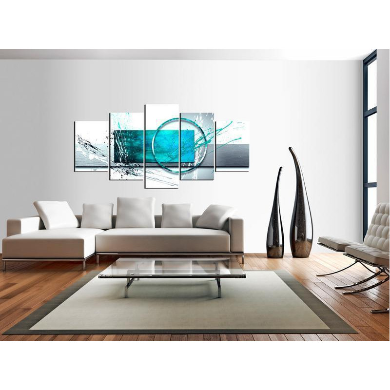 70,90 € Canvas Print - Turquoise Expression