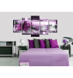 70,90 € Canvas Print - Purple Lilies