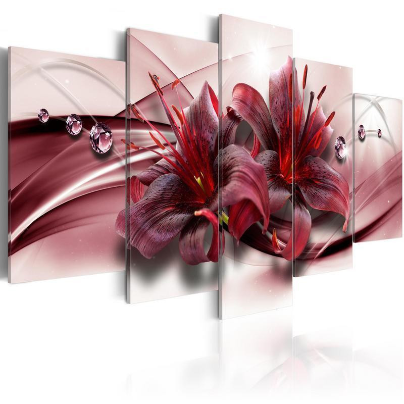 70,90 € Canvas Print - Pink Lily
