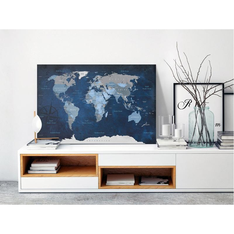 31,90 € Canvas Print - Dark Blue World