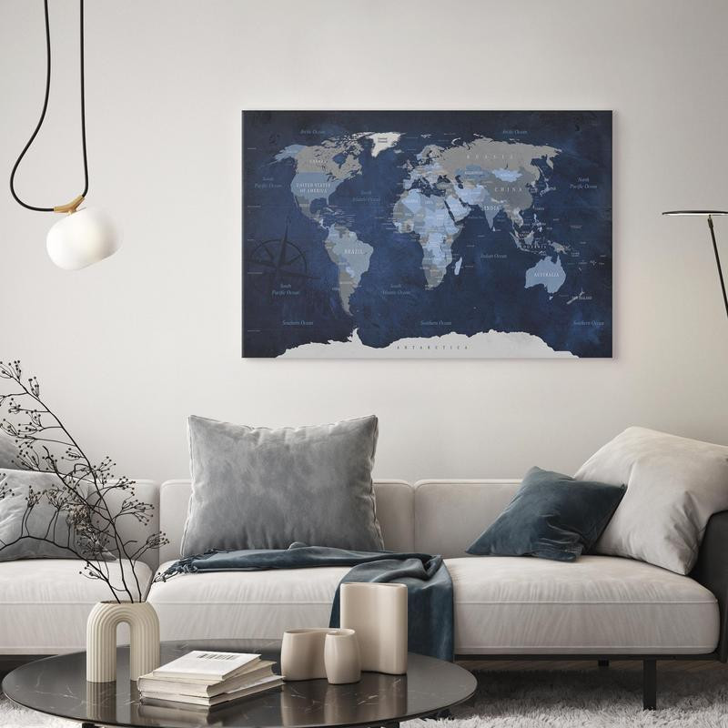31,90 € Schilderij - Dark Blue World
