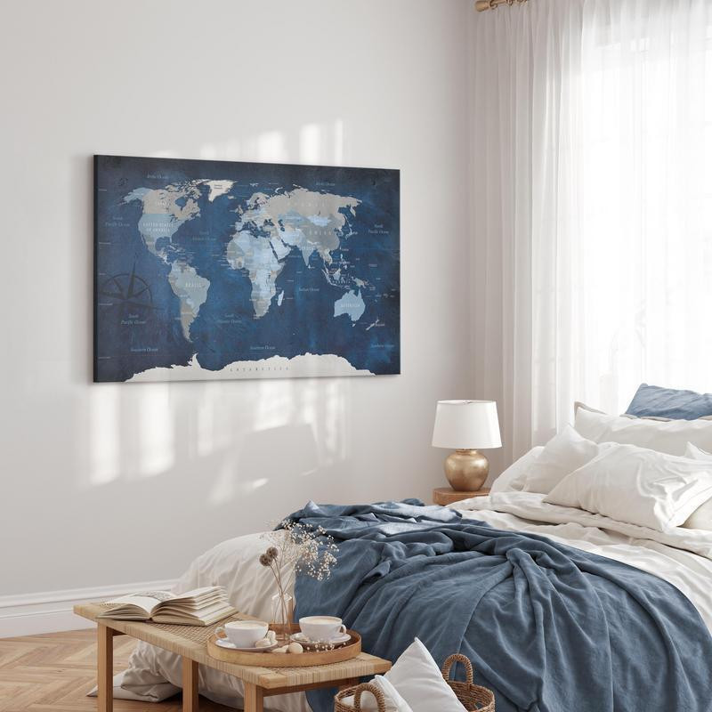 31,90 € Schilderij - Dark Blue World