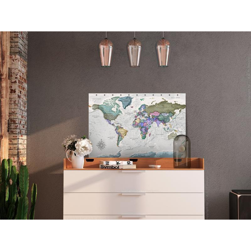 31,90 € Canvas Print - World Destinations (1 Part) Wide
