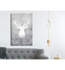 Schilderij - Noble Elk (1 Part) Vertical