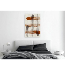 61,90 € Canvas Print - Abstract Game (1 Part) Vertical
