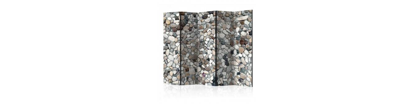 muro de piedras pequeñas
