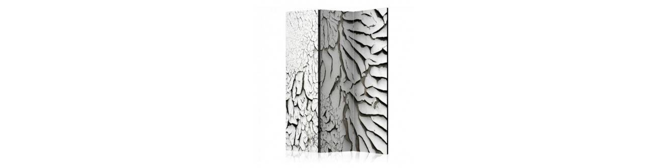 rustikale schwarz-weiß 3 Panels