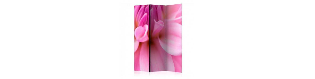 pink flowers 3 doors