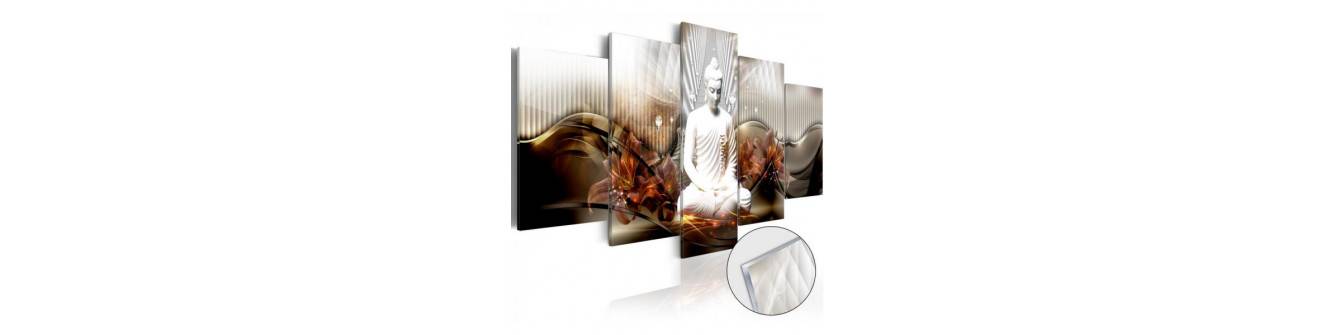Religiniai paveikslai su akriliniu stiklu. Su didžiuoju Buda