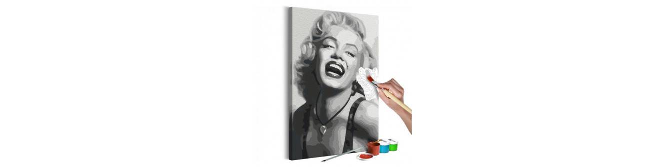 DIY paintings - Marilyn Monroe