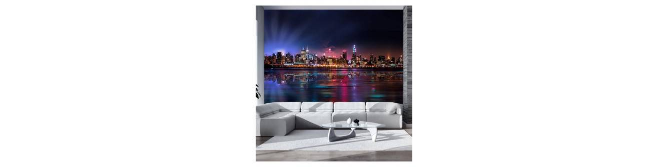 photo wall murals with new york