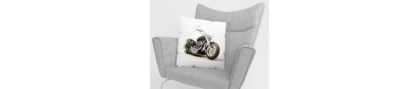 cushion covers for athletes, musicians and motor lovers