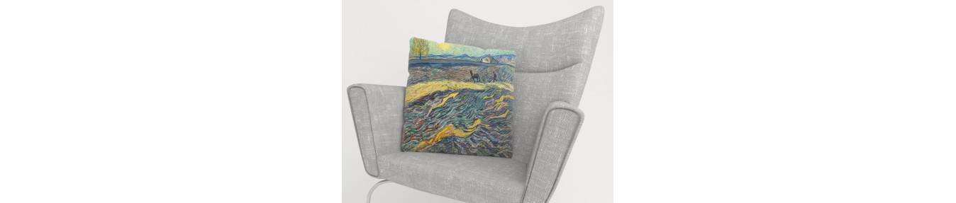 cushion covers with the works of Vincent Van Gogh