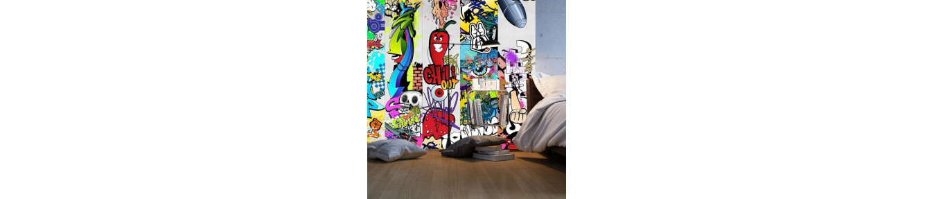 Muurbehang 50 x 1000 cm